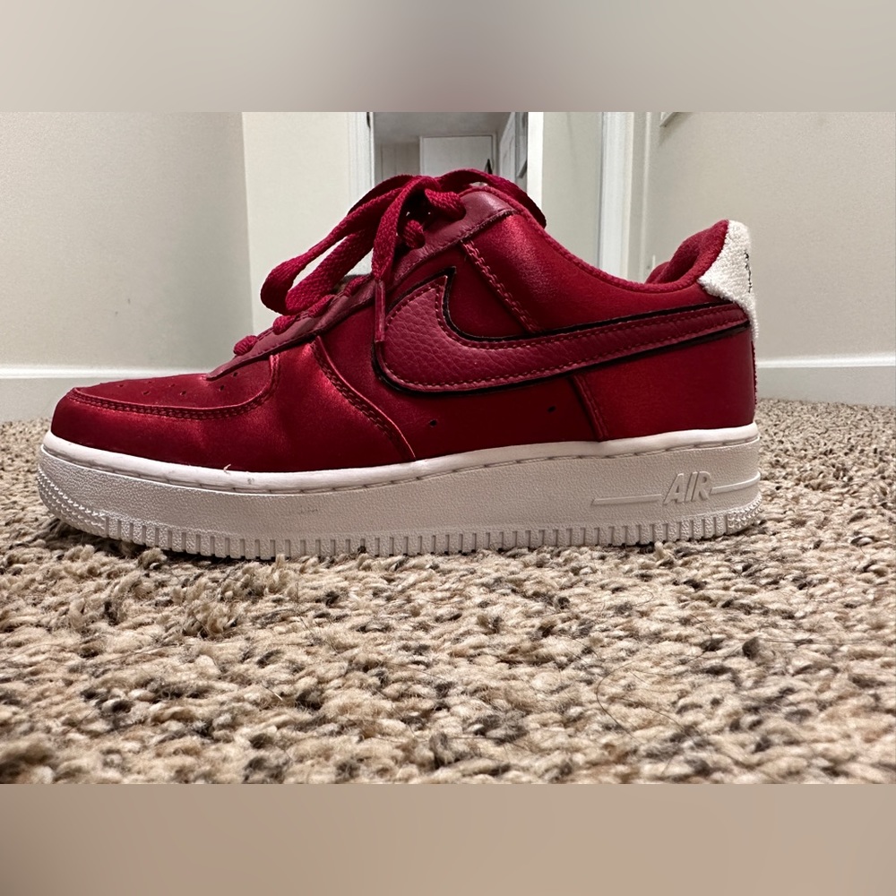 Red Nike Air Force 1s